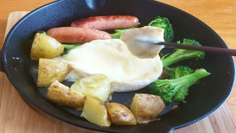 元サラリーマンが出勤後に作る簡単スキレット料理おつまみ！カマンベールで簡単チーズフォンデュをニトスキでやってみた【あさごはんチャンネル】 Skillet Camembert Cheese Fondue