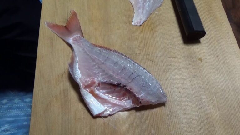 真鯛のさばき方　上級者編