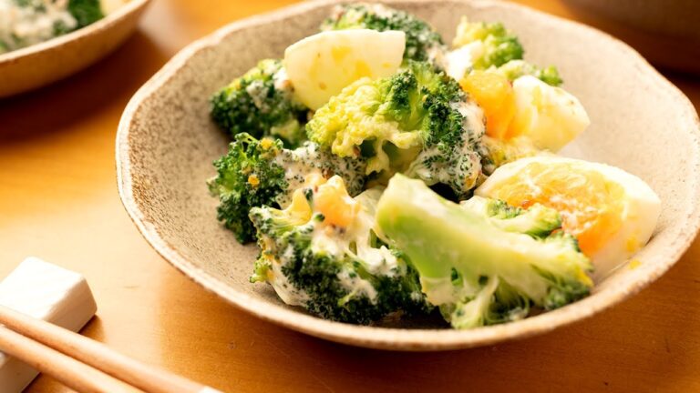 【野菜がバクバクすすむ】まろやかマヨネーズで食べやすい『ブロッコリーサラダ』