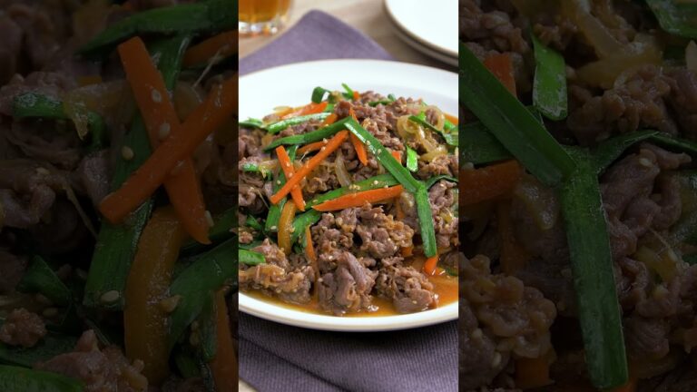 プルコギ | Bulgogi #プルコギ#韓国料理#牛肉