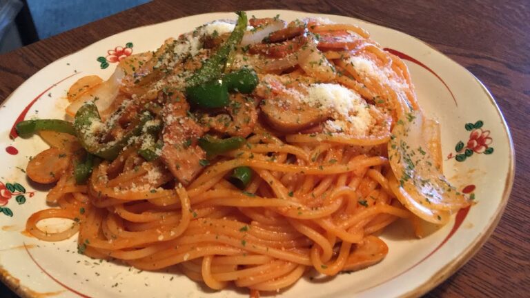 「昔の喫茶店のナポリタン」作り方