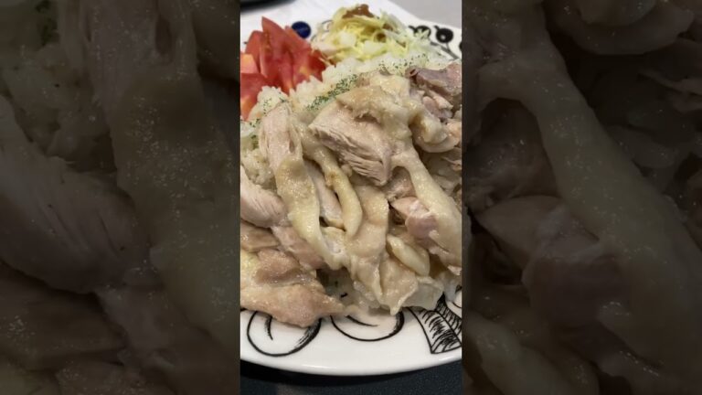 カルディのチキンライスが美味しすぎてリピート確定な件 #chickenrecipe #shorts #ayam