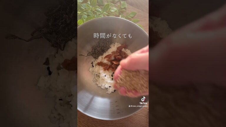 究極の梅おにぎり🍙