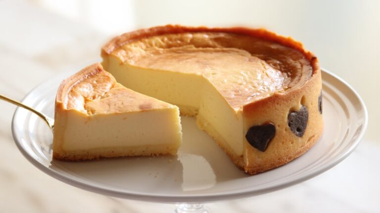 しっとりなめらかベイクドチーズケーキ Baked cheese cake｜HidaMari Cooking