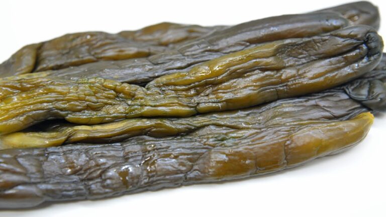 キュウリの古漬け　漬物の作り方　How to make salted cucumber