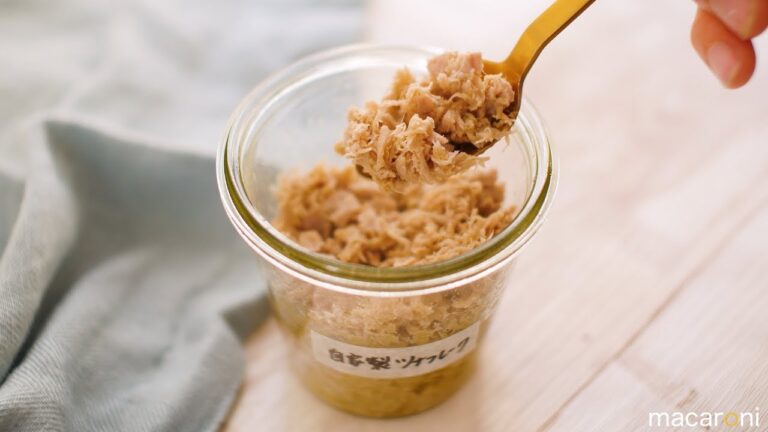 【作り置き】お刺身が大変身！ 材料３つで 自家製 ツナ フレークのレシピ 作り方
