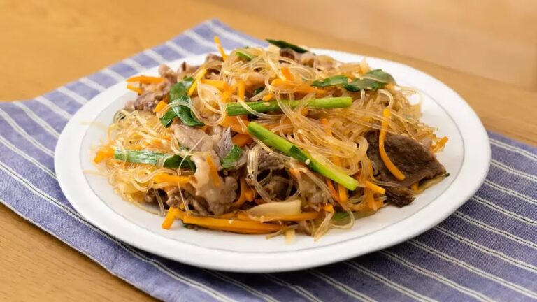 牛肉の春雨チャプチェ