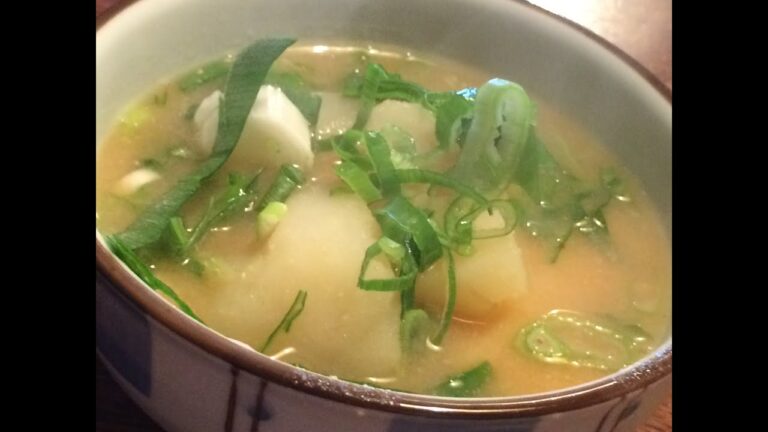 「ジャガイモ味噌汁」正しい作り方