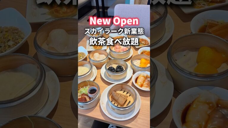 【ファミレスに飲茶食べ放題のお店がオープン！】@巣鴨 #東京グルメ