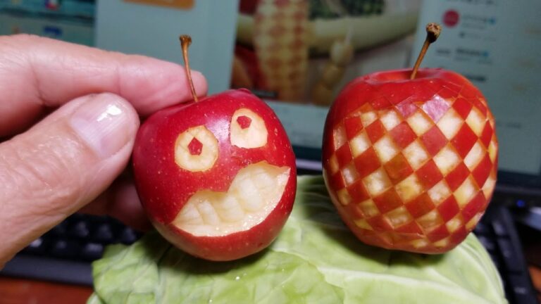 あっと驚く姫リンゴ！