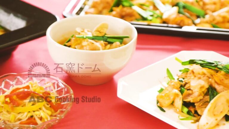 オーブンごはんレシピ～ごはんがすすむ豚キムチ 豆もやしのナムル あさりと豆腐のチゲ