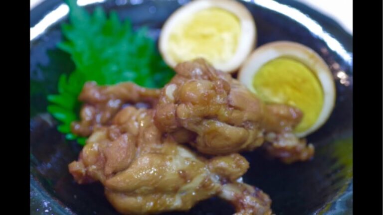 Sub) 鶏手羽元の甘酢煮｜鶏のさっぱり煮 #3