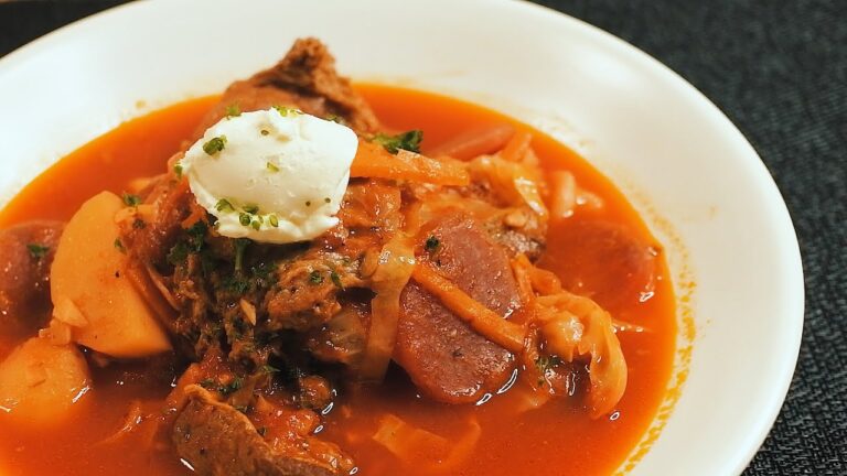 深夜に食べたいボルシチの作り方