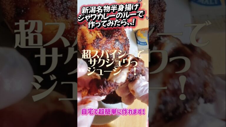 #voicebox #料理 #青山龍星 #簡単レシピ #新潟 #新潟県 #shorts #short #カレー #鶏肉 #簡単料理 #簡単おつまみ #ジューシー #揚げ物 #スパイシー#半身揚げ