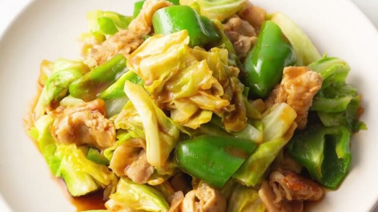 料理プロセス・春キャベツの回鍋肉【レシピ・ラボ】