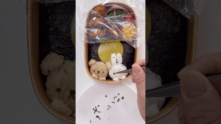 お月見してますか？ミッフィー とボリスのお月見弁当作りました #キャラ弁 #お弁当 #bento #キャラフード #ミッフィー #ボリス #miffy #kyaraben #中秋の名月