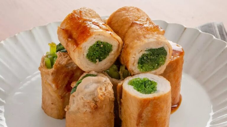 ほうれん草の肉巻き