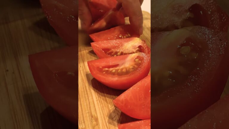 トマトにとんでもない事をする#shorts #つまみ