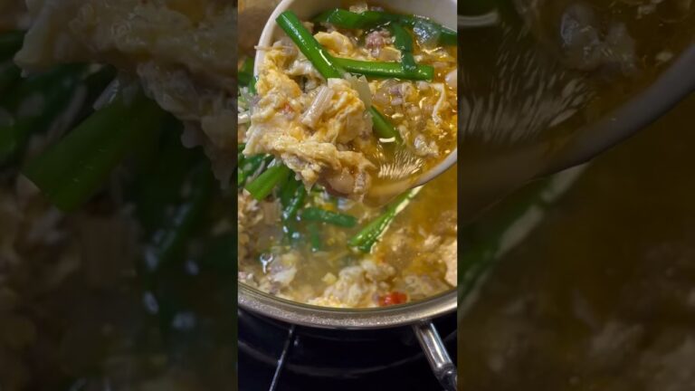 🔸ひき肉と卵のにんにくスタミナスープ🥣レシピはインスタ▶️yun_soup365に載せてます！＃スープ＃ダイエットスープ＃低カロリーレシピ＃スープレシピ＃ひき肉スープ＃スタミナ料理