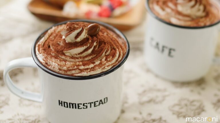 ちょっぴりビターな大人味！ ホット ティラミス ラテ のレシピ 作り方