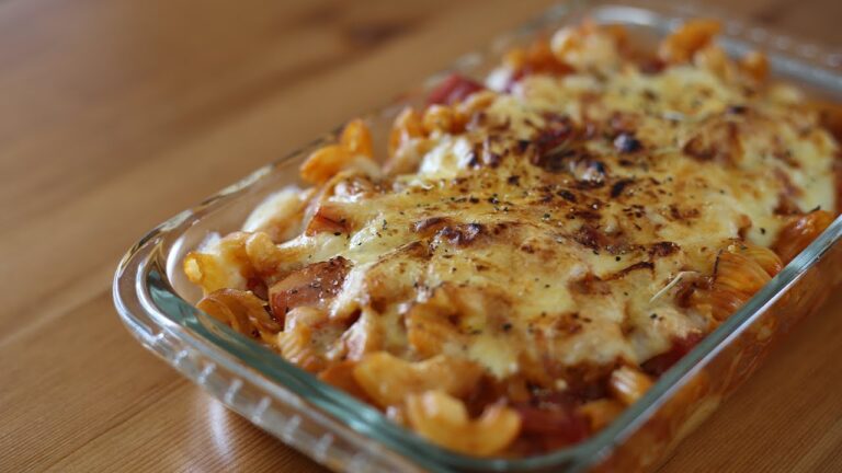 本格トマトソースで仕上げるマカロニグラタンの作り方【料理音】【グラタン】