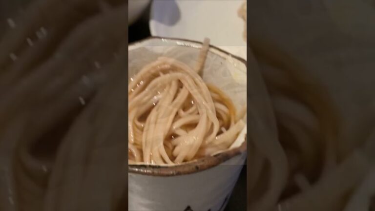 桝田屋食品のつるつる雪んこそば GOLD #shorts