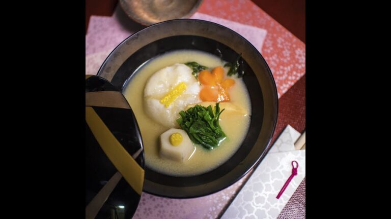 ［お正月レシピ］ほっこりあたたかい！味噌仕立て丸餅雑煮 ｜和食のレシピ集