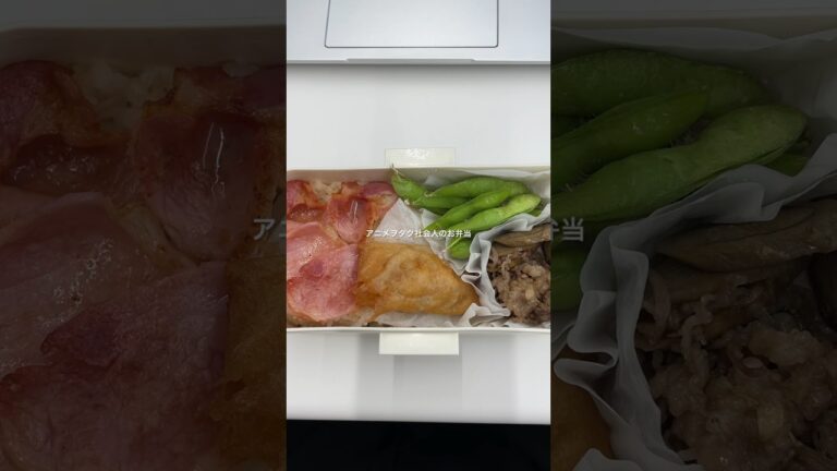 【社会人のお弁当】ハム乗っけ弁当#shorts