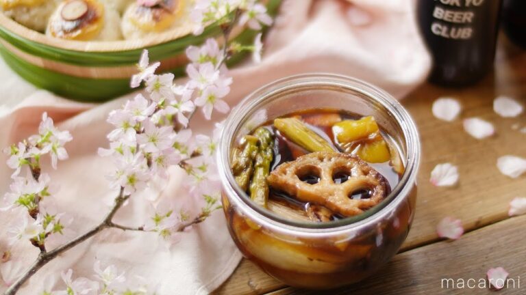 調味料3つで！ 焼き野菜 の 和風ピクルス の レシピ 作り方