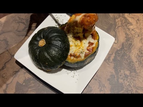 【ハロウィン】かんたんに出来る丸ごとかぼちゃのミートグラタンの作り方