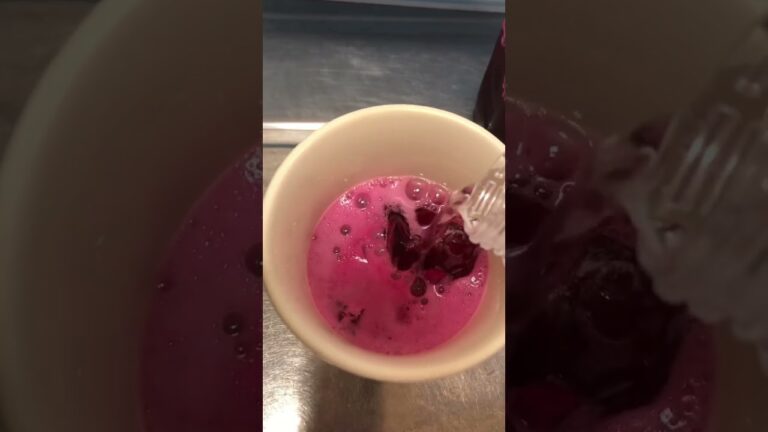 【ASMR風？】赤紫蘇シロップを炭酸水で割る