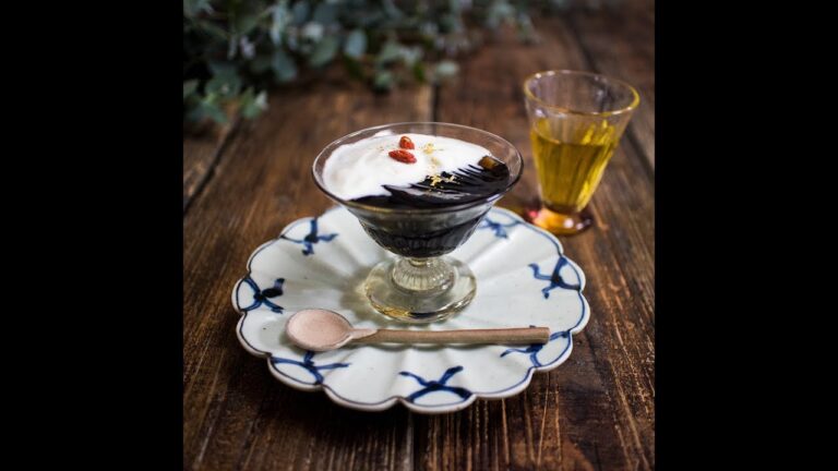 トロリとやわらかなデザート 黒豆ゼリー ｜和食のレシピ集