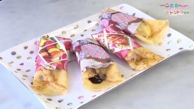 おやつにも食事にも　おいしいクレープの作り方