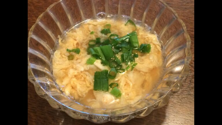 「玉子スープ」正しい作り方