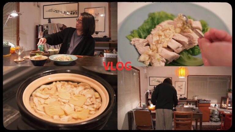 たけのこご飯はちょっとエグいくらいが丁度いい｜料理VLOG ｜2人暮らしの日常