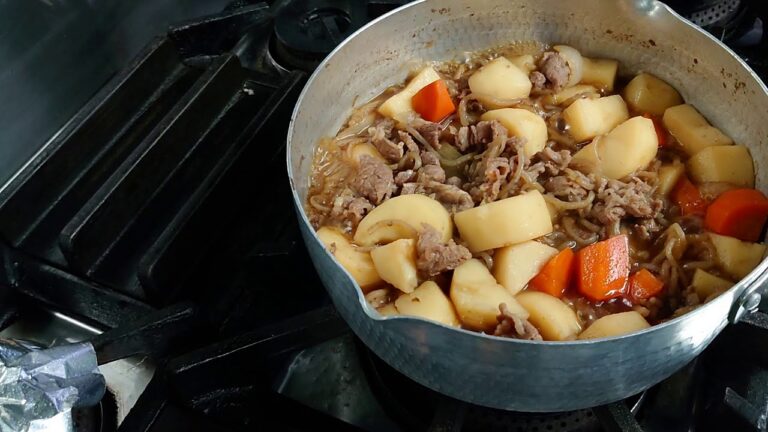煮物料理の定番！肉じゃがを作ってみました♪