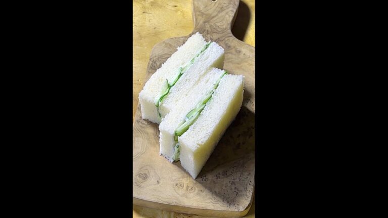 英国のきゅうりサンド #Shorts