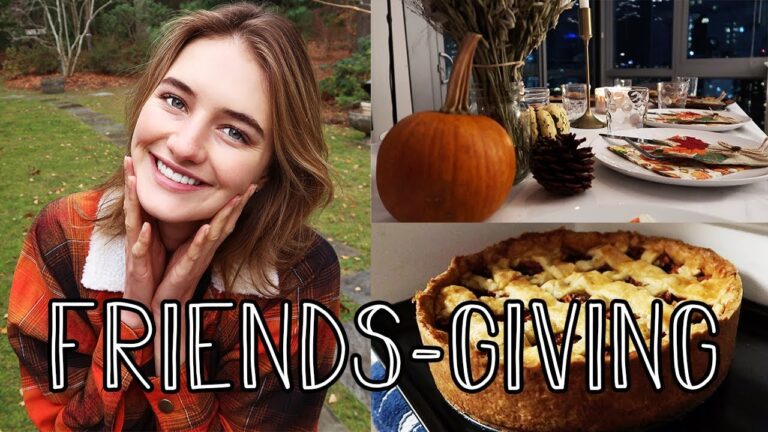 ニューヨークでの感謝祭 | フレンズギビング、ホリデー、七面鳥、そしてヘルシーな料理 | Sanne Vloet