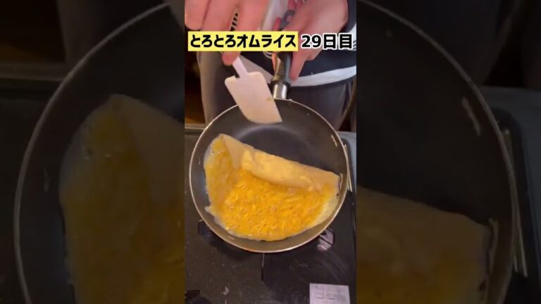 【29日目】とろとろオムライスをサラリーマンが作る 100日チャレンジ