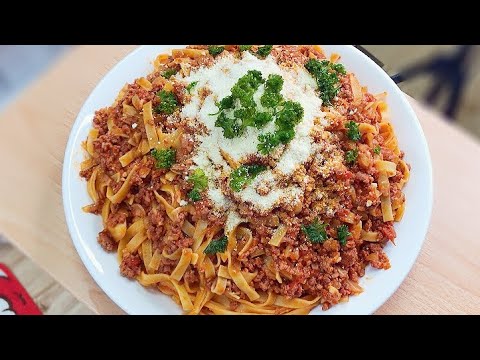 大盛りボロネーゼの作り方