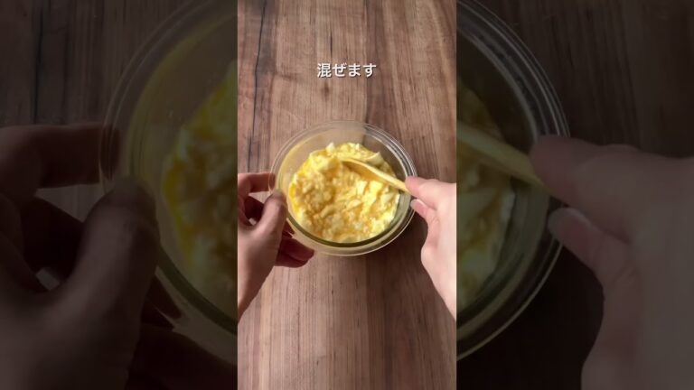 5分で簡単！豆腐茶碗蒸しレシピ🌟　#簡単レシピ #ダイエットレシピ #茶碗蒸し #ダイエット