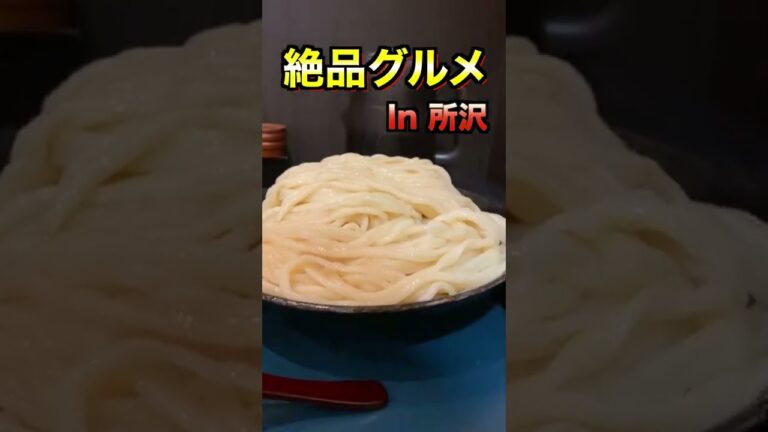 【所沢グルメ】武蔵野うどん竹國の鶏汁うどん