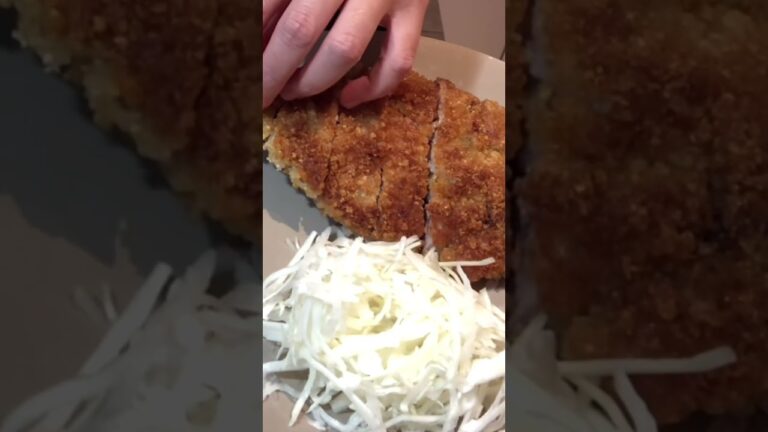 今夜はとんかつを作ろう|日本食|少ない油で揚げる|japanese food |tonkatsu