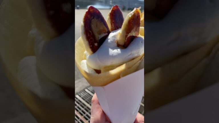 もちもち派？パリパリ派？米子市で人気のクレープ#shorts