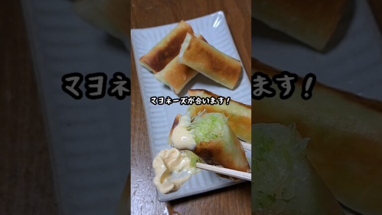 キャベツ春巻き作ってみた。#shorts #簡単レシピ
