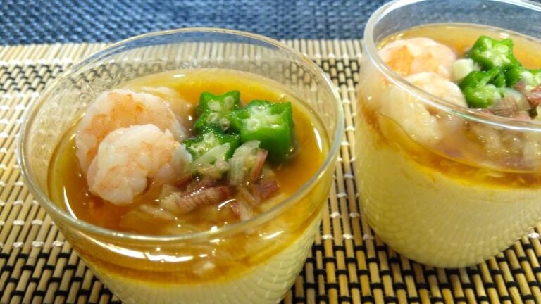 明日にでもすぐ作れる冷製茶碗蒸し。見た目も涼しくてめっちゃ簡単！