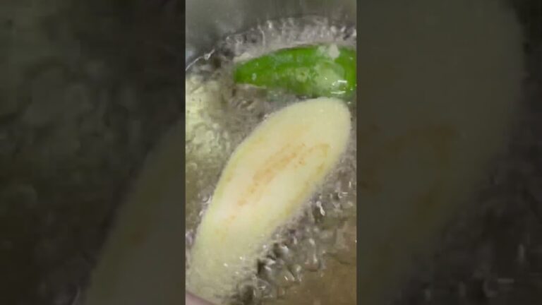 夏野菜の天ぷらつくるよ