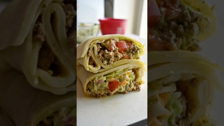 SNSで話題のトルティーヤ作った結果ww #shorts