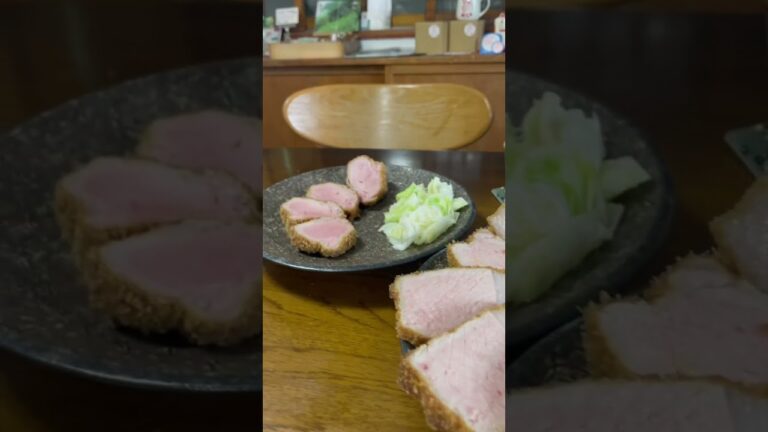 【絶品】長野県「とんかつ成満堂」隠れ名店！とろとろで柔らかすぎるトンカツ屋さん♪(3時間30分低温調理)