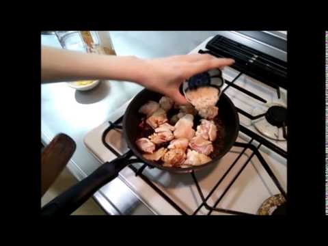 鶏もも肉パイン煮込みのレシピ